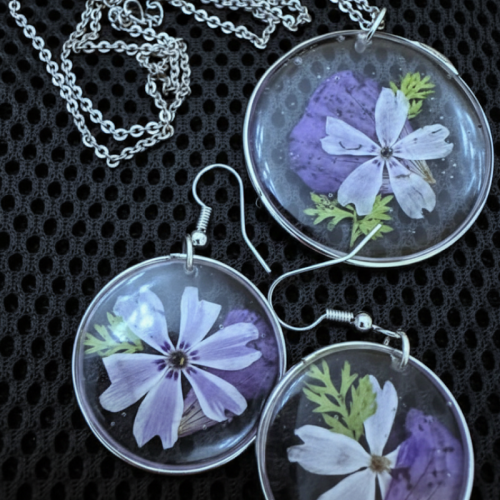 Earrings and Necklace C3